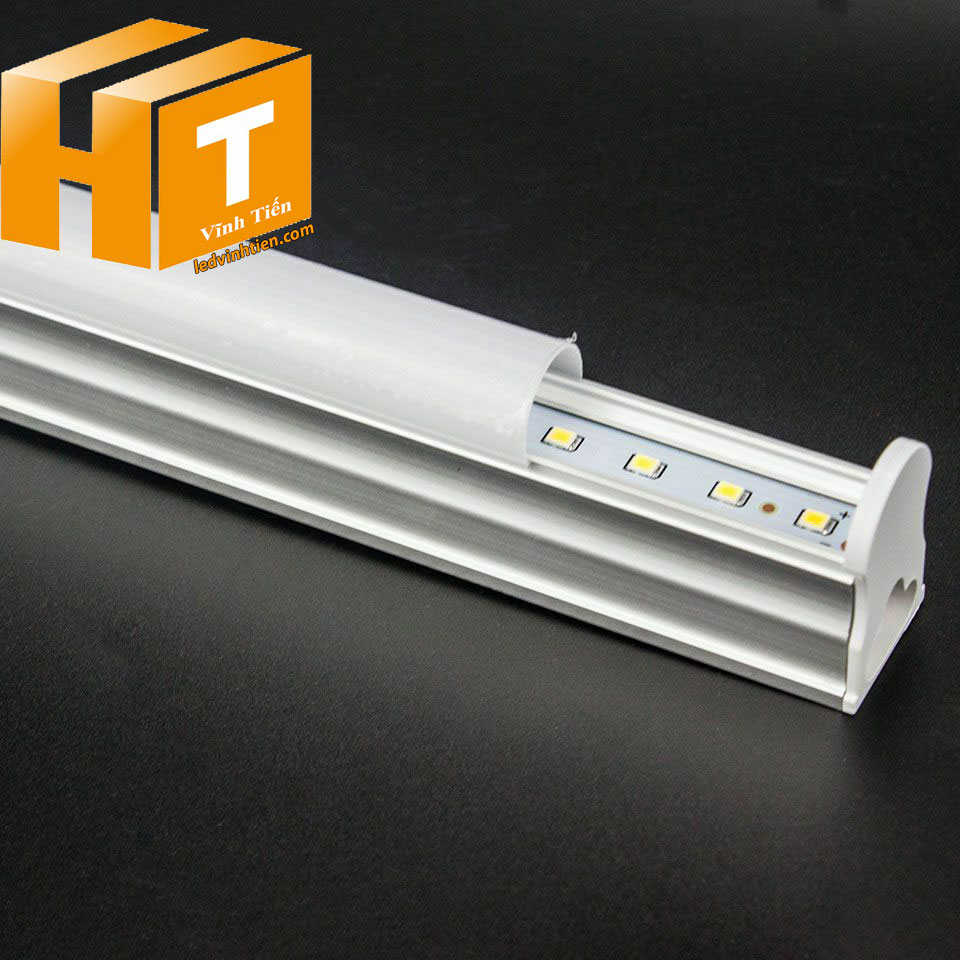 Đèn LED Tuýp T5 3 tấc 4W Liền Máng loại tốt, giá rẻ, Ledvinhtien.com