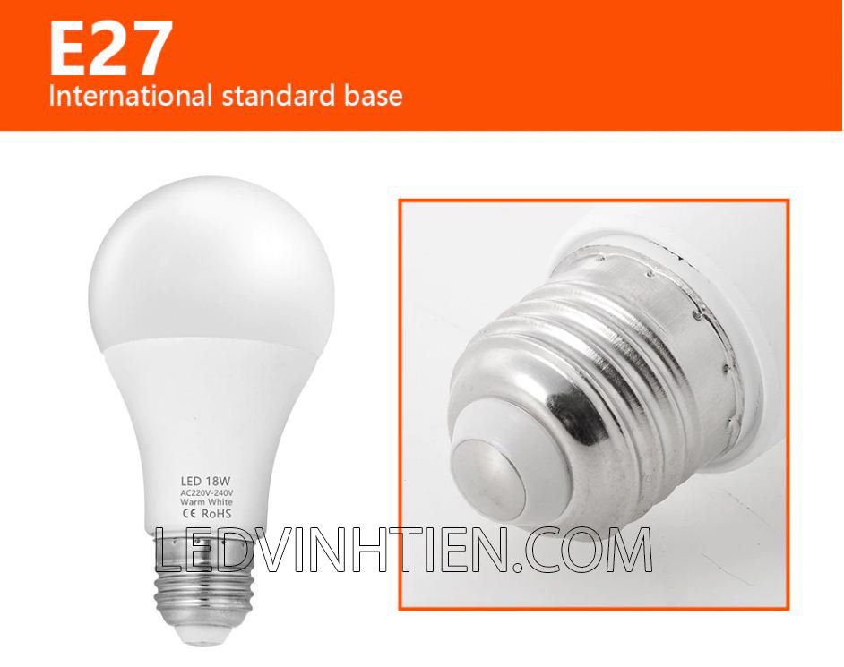 Bóng đèn led búp 3W loại tốt, giá rẻ, chất lượng, dùng chiếu sáng nội thất