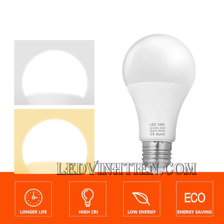 Bóng đèn led búp 7W