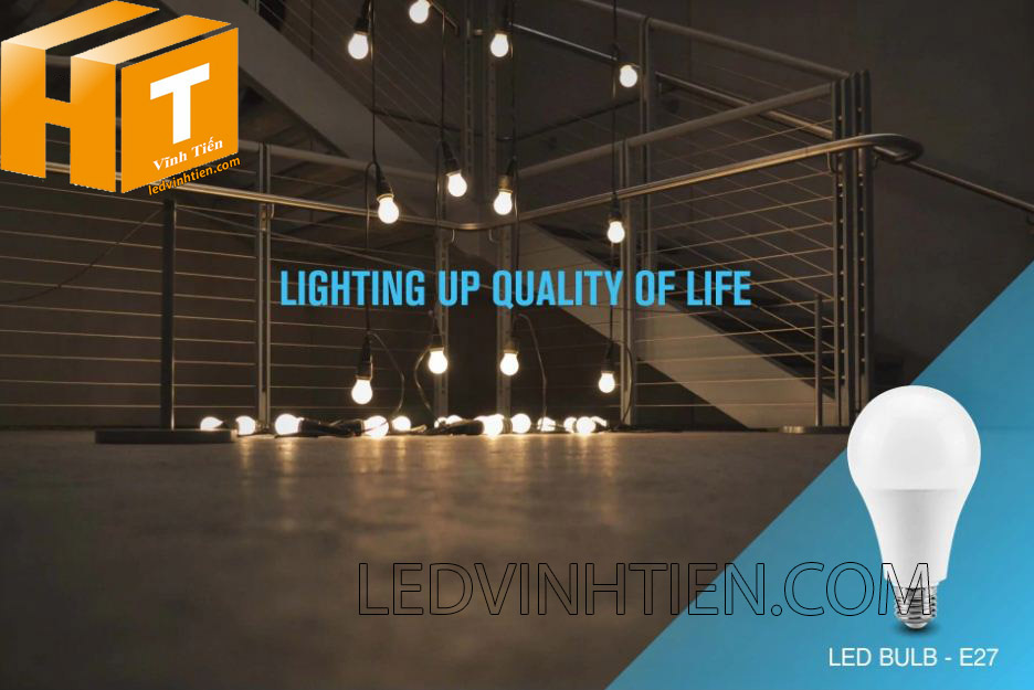 Bóng đèn led búp 7W loại tốt, giá rẻ, chất lượng, dùng chiếu sáng nội thất