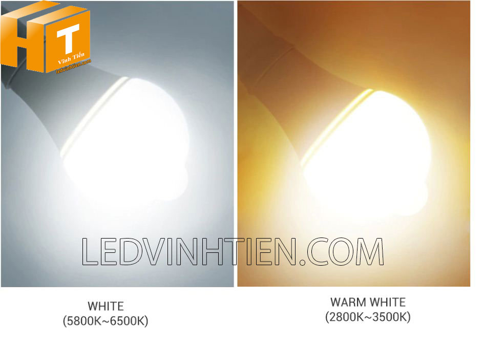 Bóng đèn led búp 9W loại tốt, giá rẻ, Ledvinhtien.com