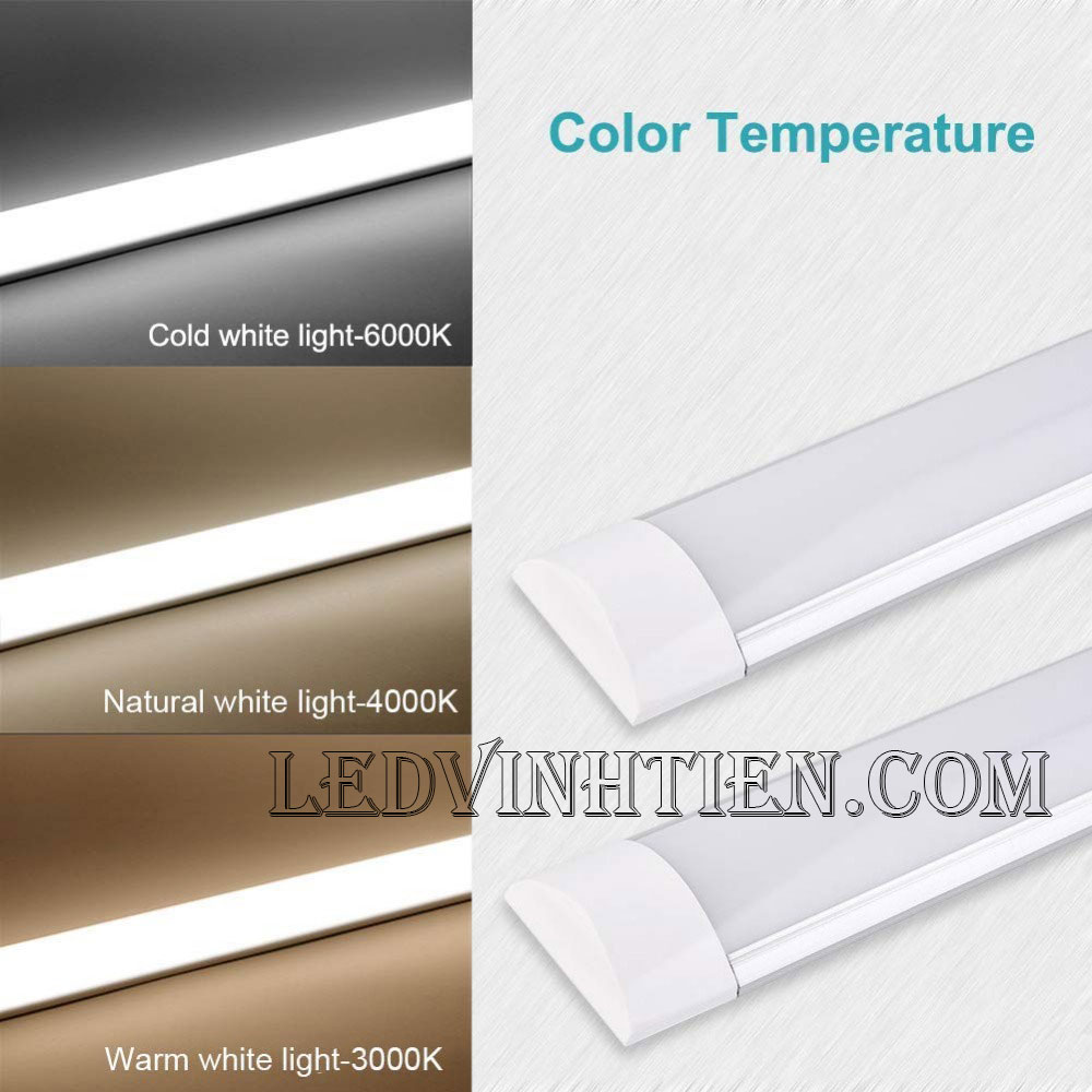 Bóng Tuýp bán nguyệt 40w 6 tấc