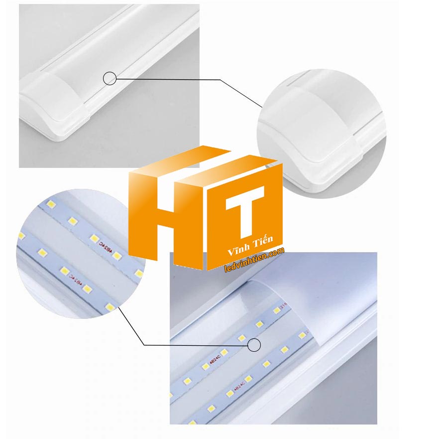 Tuýp led bán nguyệt 45w