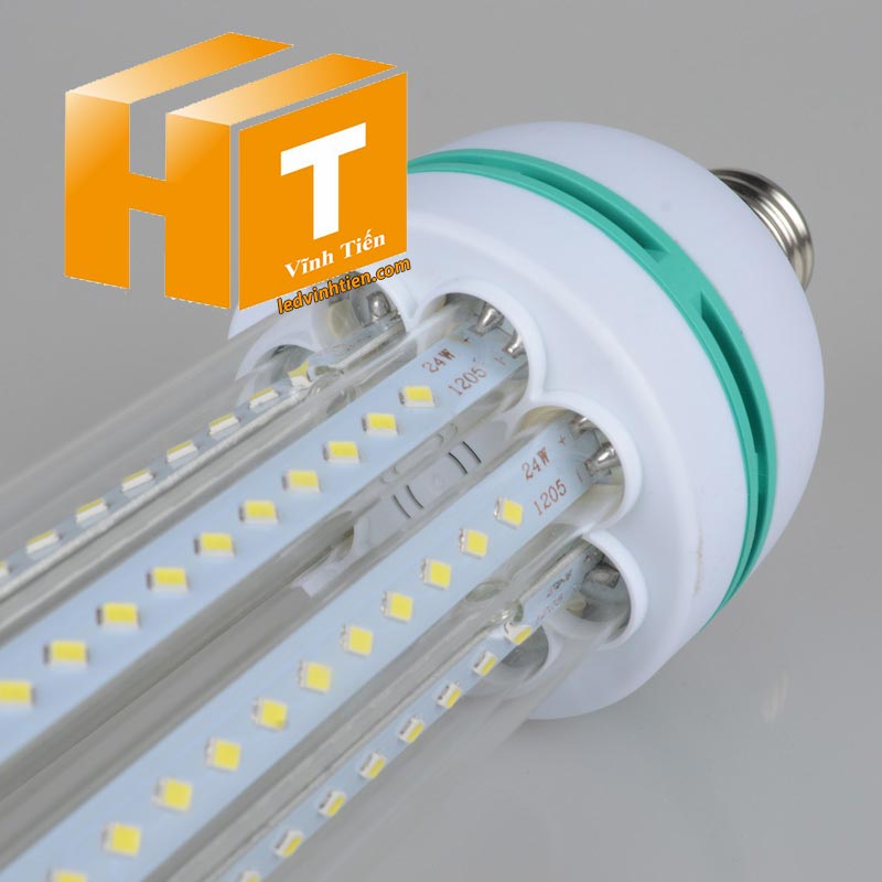 Bóng đèn led chử U 12W sáng trắng, vàng, giá rẻ | Ledvinhtein.com