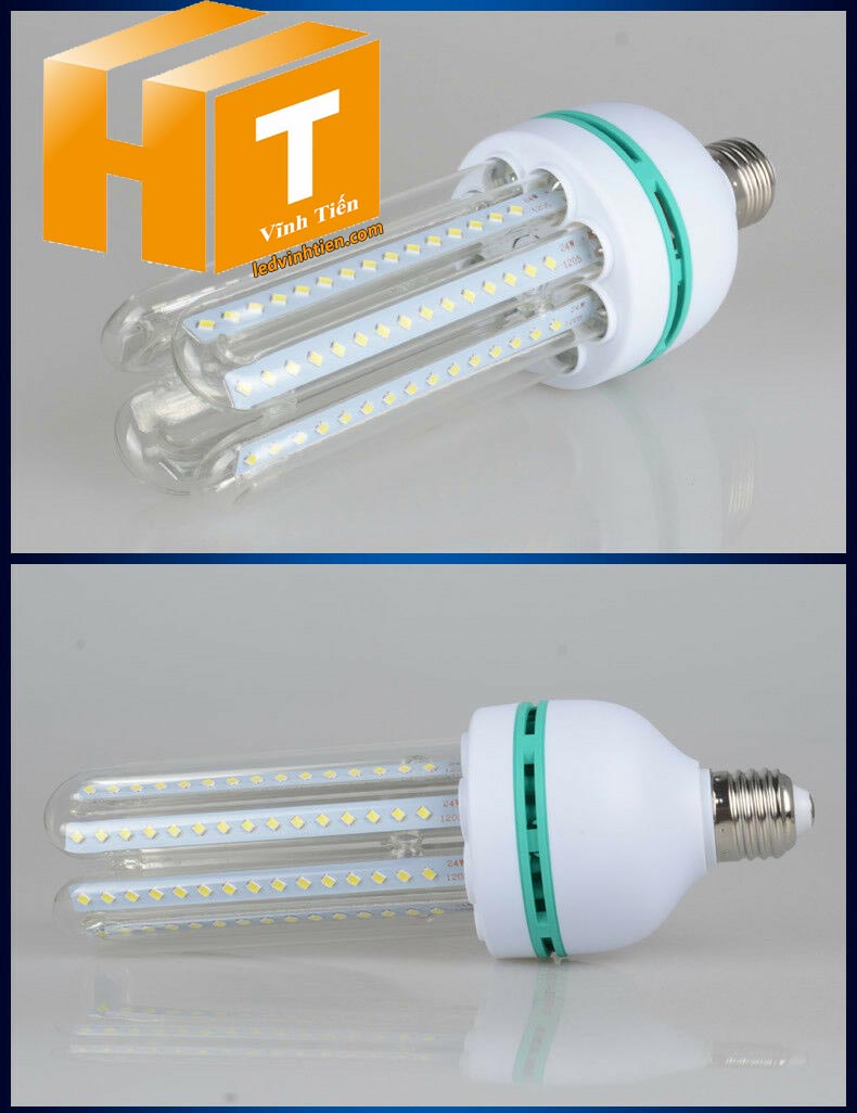 Bóng đèn led chử U 36W loại tốt, giá rẻ, chất lượng, siêu sáng, chính hãng ledvinhtien.com