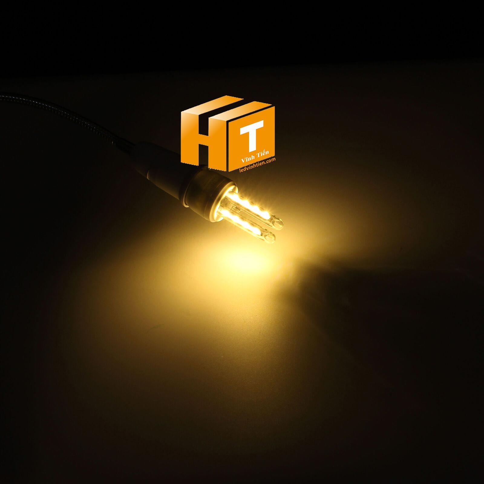 Bóng đèn led chử U 3W ánh sáng trắng, vàng loại tốt, giá rẻ, chất lượng, siêu sáng