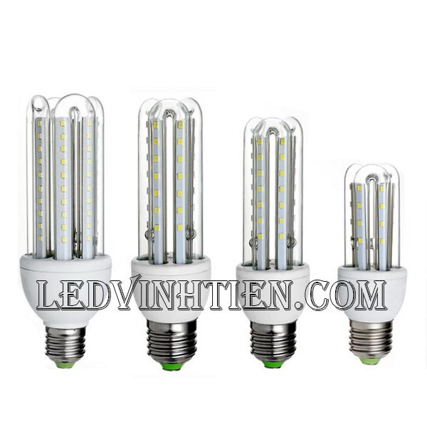 Bóng đèn led chử U 7W sáng trắng, vàng, giá rẻ | Ledvinhtein.com