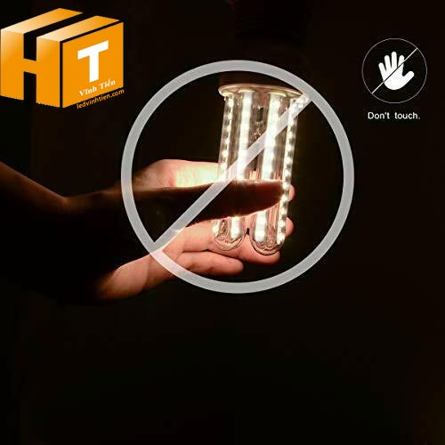 Bóng đèn led chử U 9W sáng trắng, vàng, giá rẻ | Ledvinhtein.com