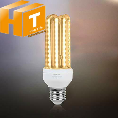 Bóng đèn led chử U 9W ánh sáng trắng, vàng loại tốt, giá rẻ, chất lượng, siêu sáng