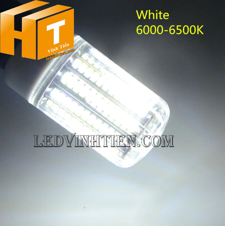 Bóng Đèn led trái bắp 10W ánh sáng trắng, vàng loại tốt, giá rẻ, chất lượng, siêu sáng