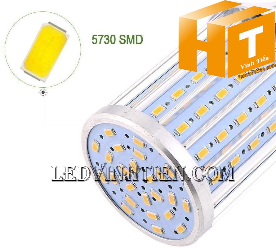 Đèn led trái bắp 36W sáng trắng, vàng, giá rẻ | Ledvinhtien.com