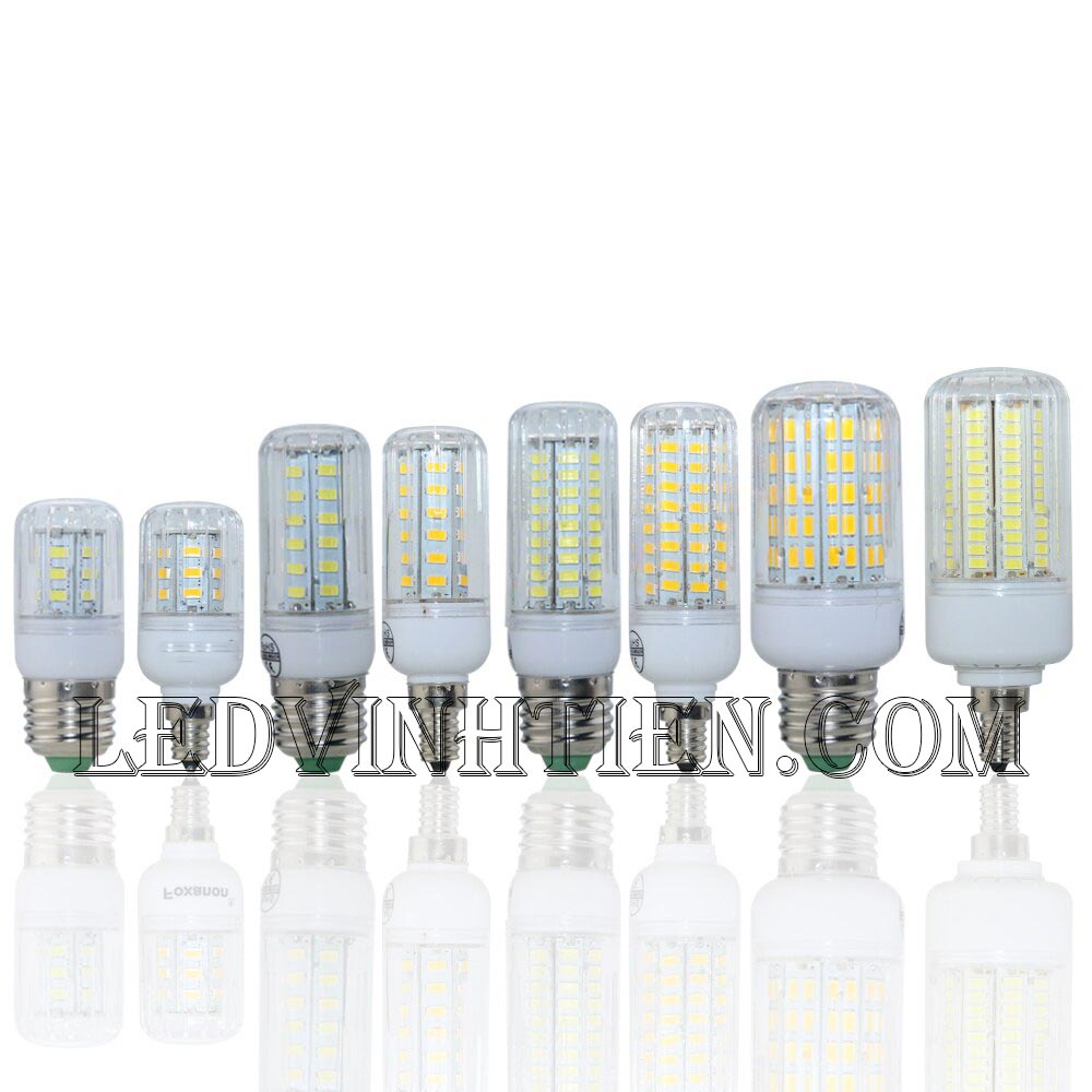 Bóng Đèn led trái bắp 36W ánh sáng trắng, vàng loại tốt, giá rẻ, chất lượng, siêu sáng