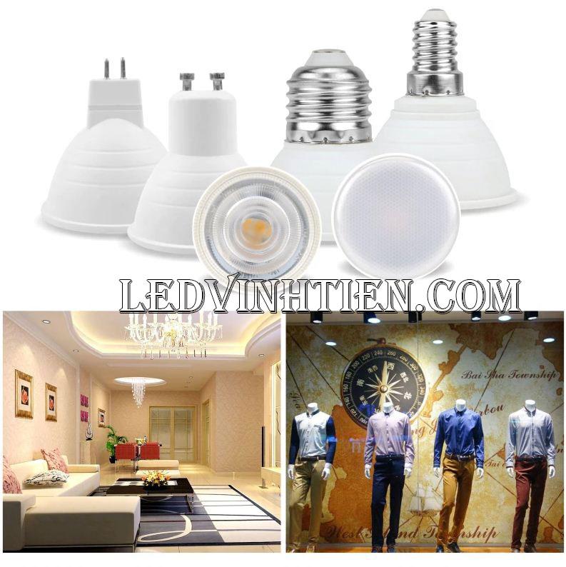 Bóng chén 3W loại tốt, giá rẻ, ánh sáng đẹp | Ledvinhtien.com