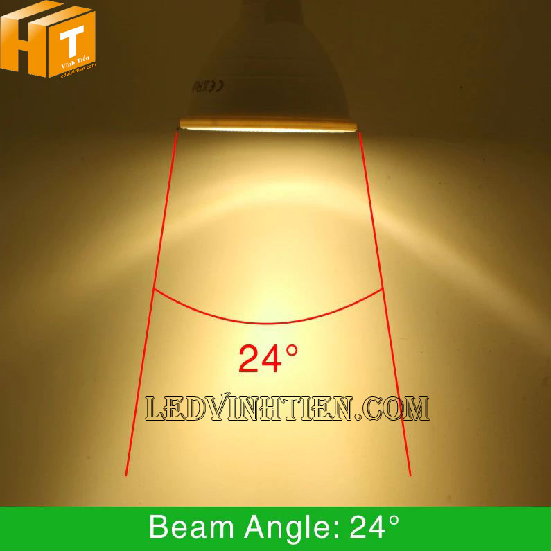 Bóng chén led 4W đui vặn MR16, GU10, GU5.3, E14, E27 loại tốt, giá rẻ, ánh sáng đẹp, chất lượng, chính hãng ledvinhtien.com