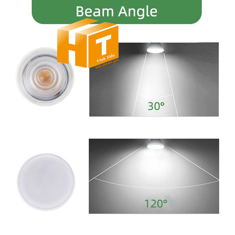 Bóng chén led 4W đui vặn MR16, GU10, GU5.3, E14, E27 loại tốt, giá rẻ, ánh sáng đẹp, chất lượng, chính hãng ledvinhtien.com