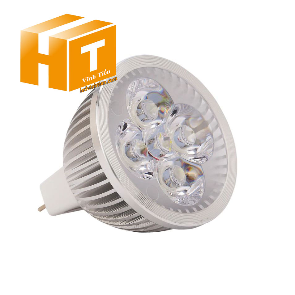 Bóng chén 5W đui MR16, GU10, GU5.3, E14, E27 loại tốt, giá rẻ, ánh sáng đẹp, chất lượng, chính hãng ledvinhtien.com
