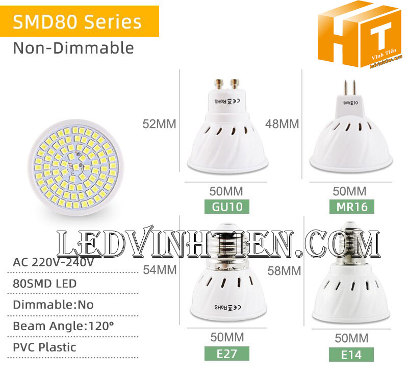 bóng đèn led chân ghim 4W