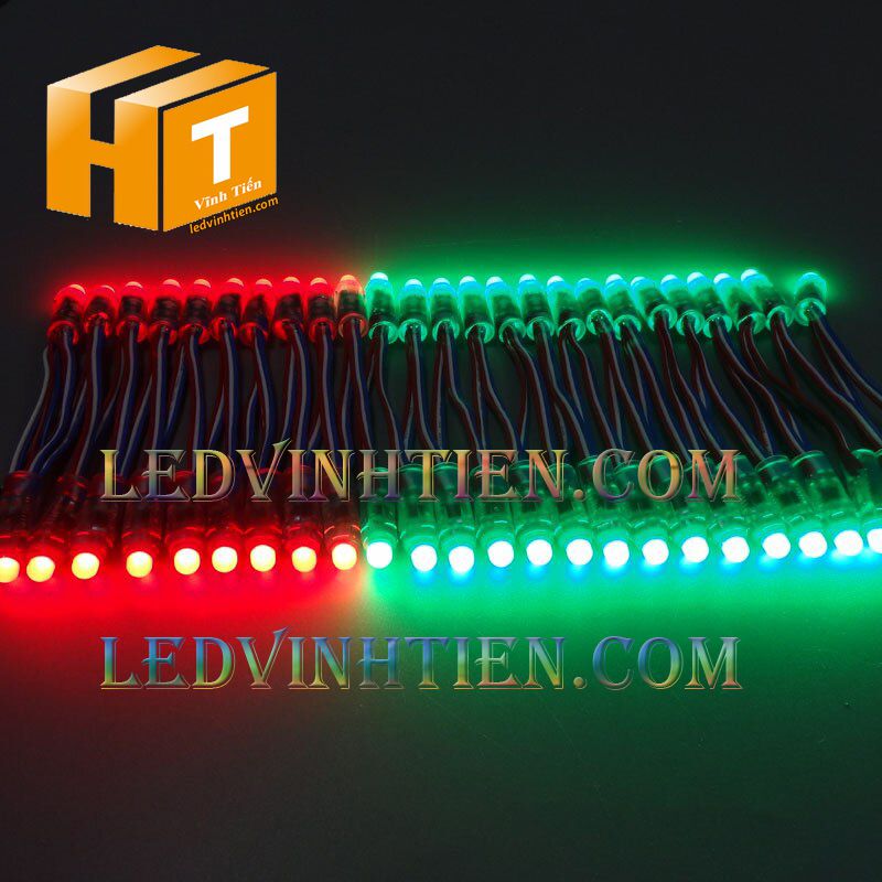 Led đúc full color IC1914 loại tốt, giá rẻ, siêu sáng, dùng làm pháo hoa, chử nỗi, trang trí noel, bảng quảng cáo, chiếu sáng ngoài trời, IP68, ledvinhtien.com