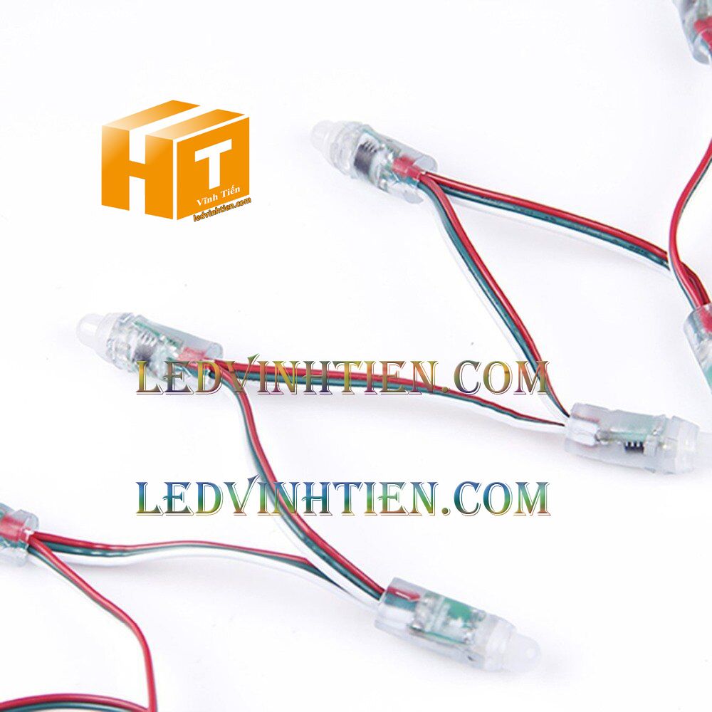 Led đúc full color IC1914 loại tốt, giá rẻ, siêu sáng, dùng làm pháo hoa, chử nỗi, trang trí noel, bảng quảng cáo, chiếu sáng ngoài trời, IP68, ledvinhtien.com