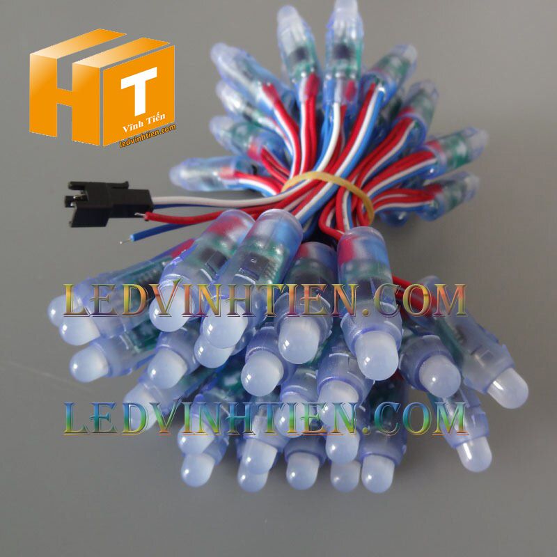 Led đúc full color IC1914 loại tốt, giá rẻ, siêu sáng, dùng làm pháo hoa, chử nỗi, trang trí noel, bảng quảng cáo, chiếu sáng ngoài trời, IP68, ledvinhtien.com