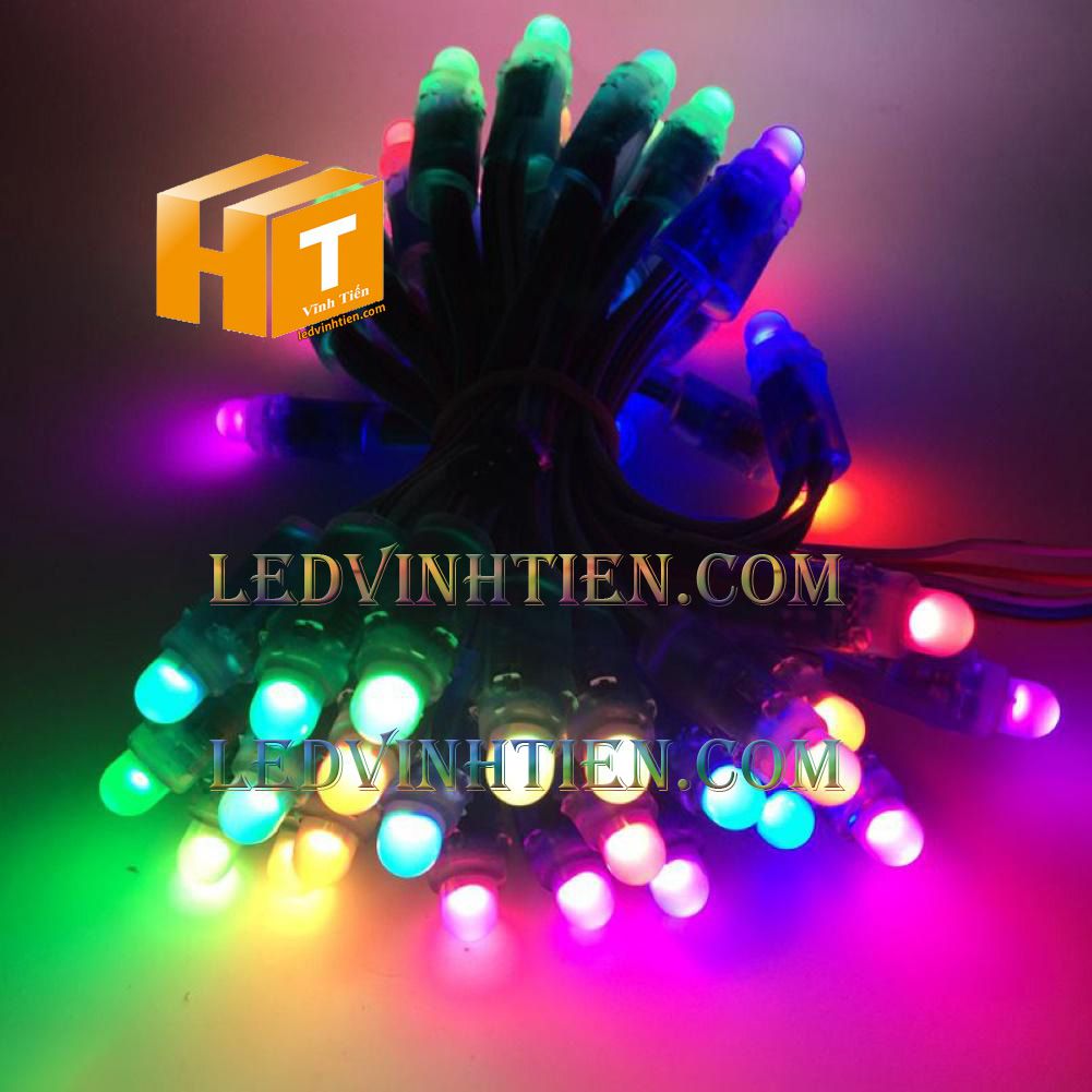 Led đúc full color IC1914 loại tốt, giá rẻ, siêu sáng, dùng làm pháo hoa, chử nỗi, trang trí noel, bảng quảng cáo, chiếu sáng ngoài trời, IP68, ledvinhtien.com