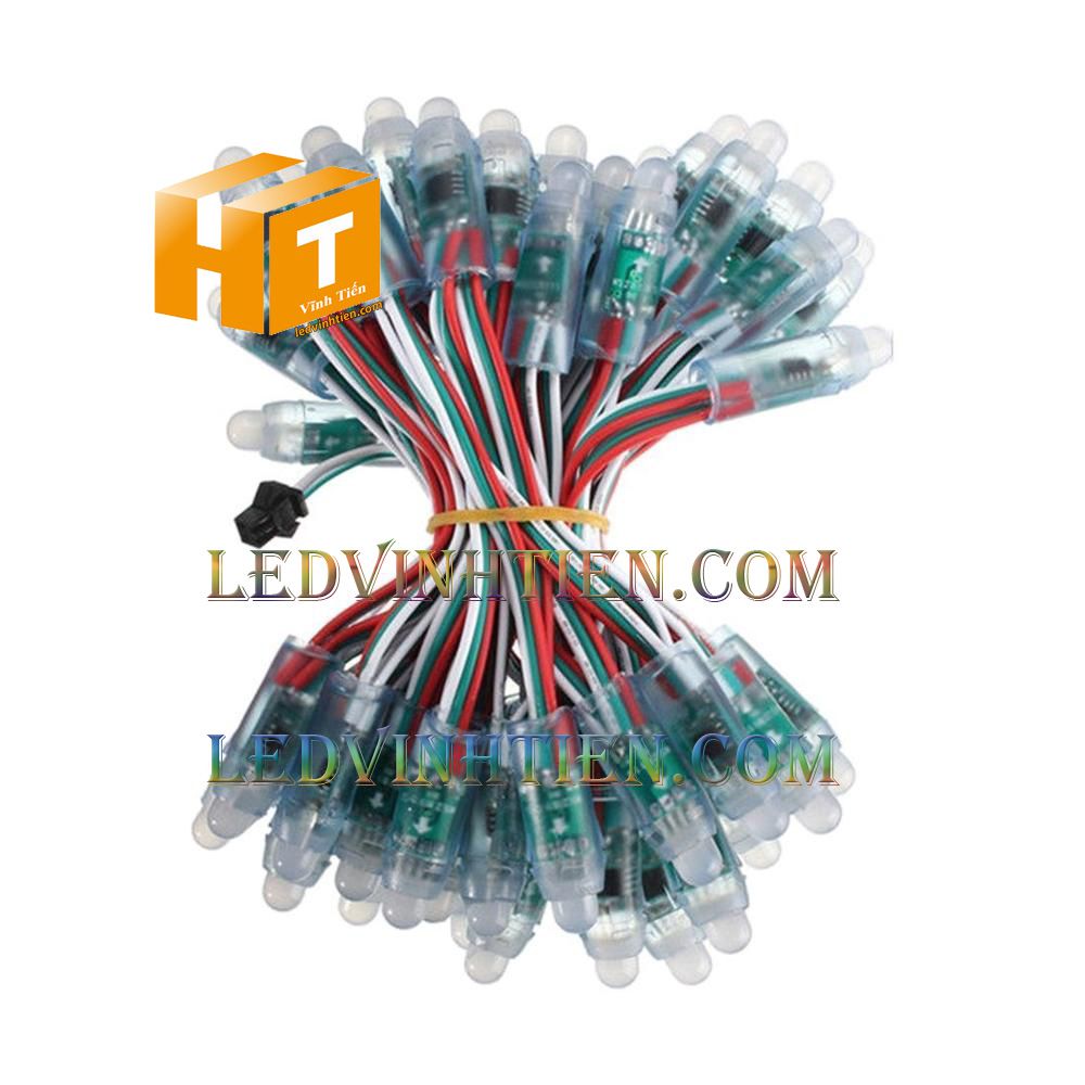 Led full color IC2811 loại tốt, giá rẻ, siêu sáng, dùng làm pháo hoa, chử nỗi, trang trí noel, bảng quảng cáo, chiếu sáng ngoài trời, IP68, ledvinhtien.com