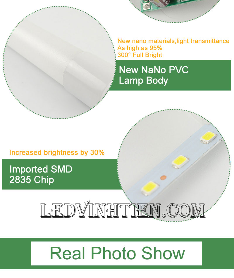 Bóng tuýp led 40W loại tốt, giá rẻ, chất lượng, dùng chiếu sáng nội thất