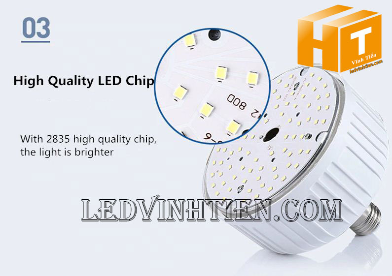 Led Búp trụ kín nước 10W vĩnh tiến