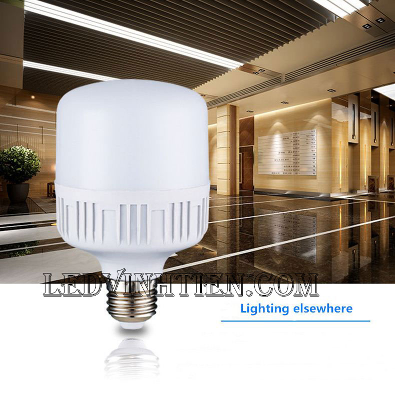 Búp trụ kín nước 20W loại tốt, giá rẻ, Ledvinhtien.com