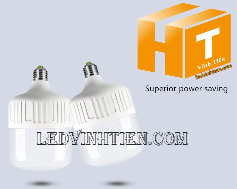 Búp trụ kín nước 30W sáng trắng, vàng, loại tốt dùng trang trí nội thất, quán cà phê, ledvinhtien.com