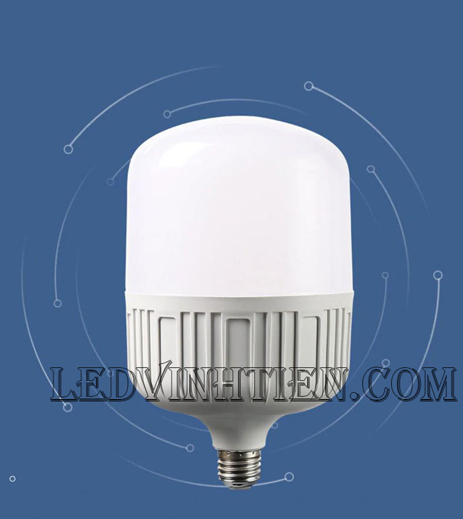 Búp trụ kín nước 30W sáng trắng, vàng, loại tốt dùng trang trí nội thất, quán cà phê, ledvinhtien.com