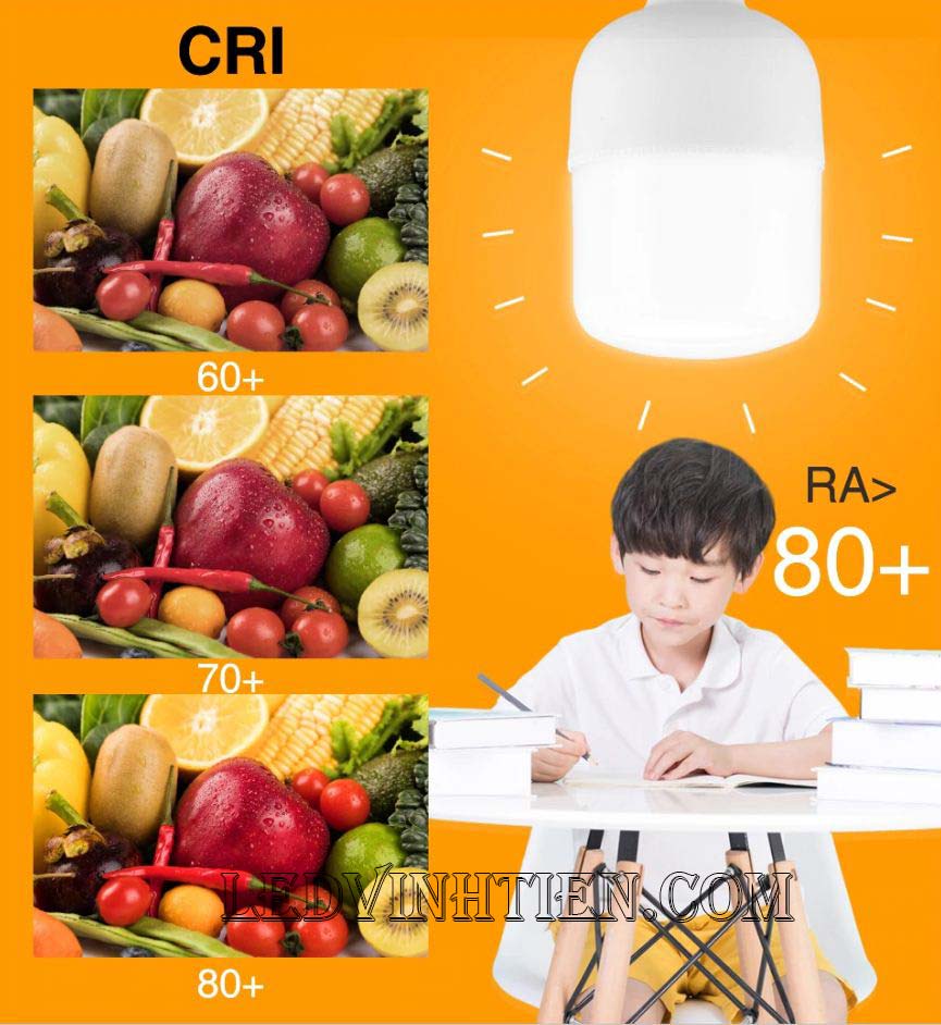 Led Búp trụ kín nước 40W vĩnh tiến