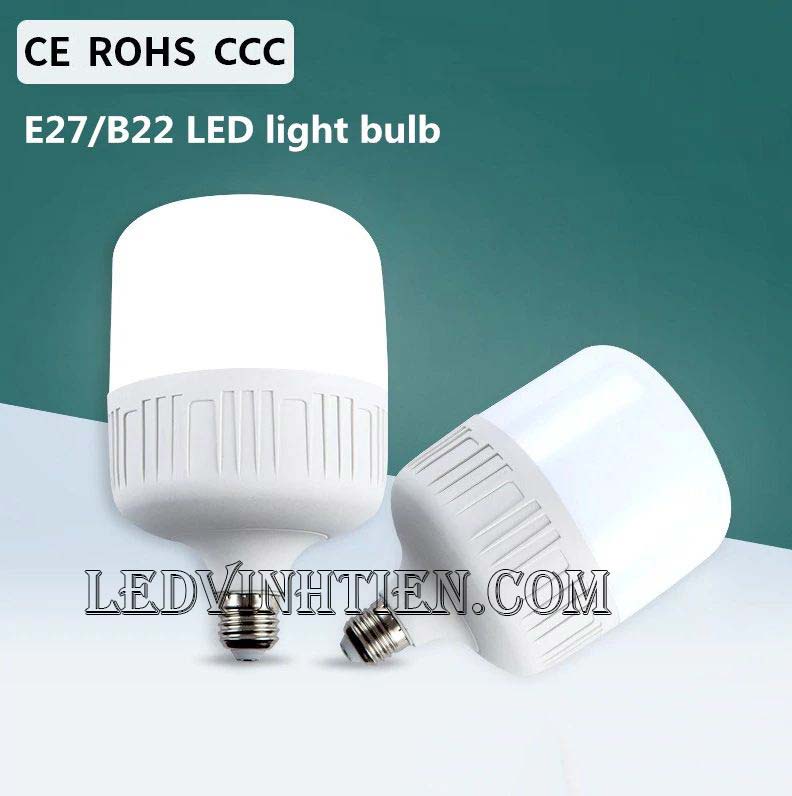Búp trụ kín nước 40W loại tốt, giá rẻ, Ledvinhtien.com