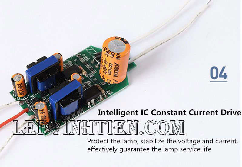 Búp trụ kín nước 40W loại tốt, giá rẻ, Ledvinhtien.com