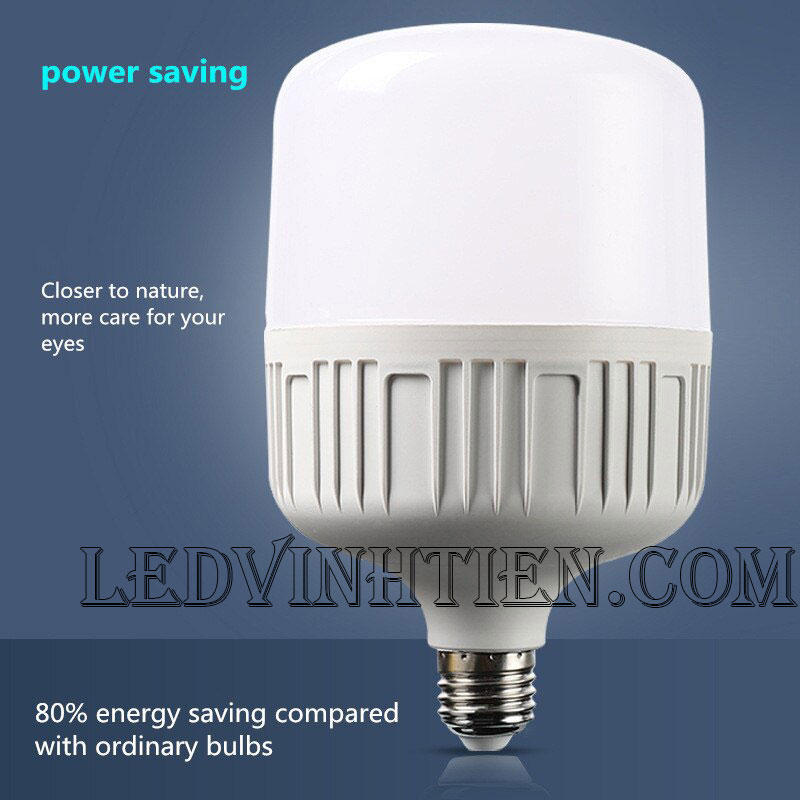 Búp trụ kín nước 50W loại tốt, giá rẻ, Ledvinhtien.com