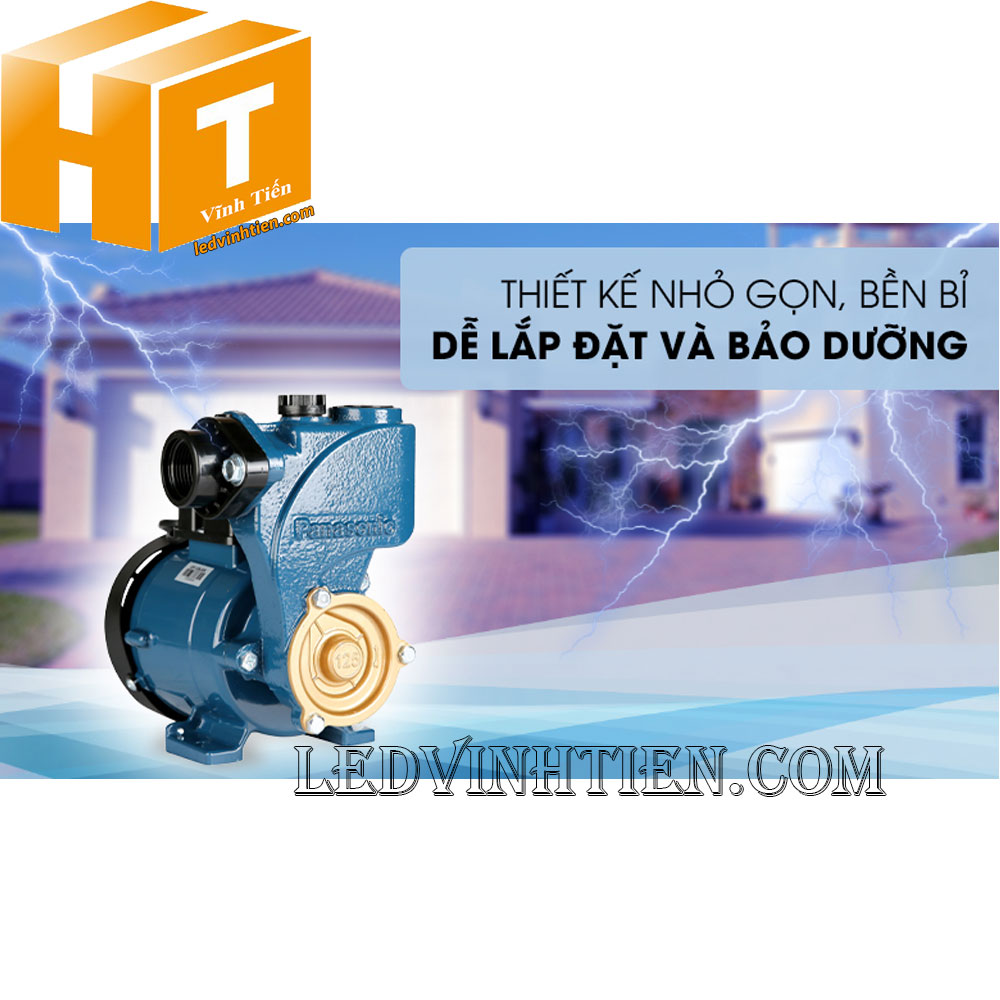 Máy bơm nước đẩy cao GP-129JXK-NV5 Panasonic, nanocoloại tốt, giá rẻ, chất lượng, chính hãng