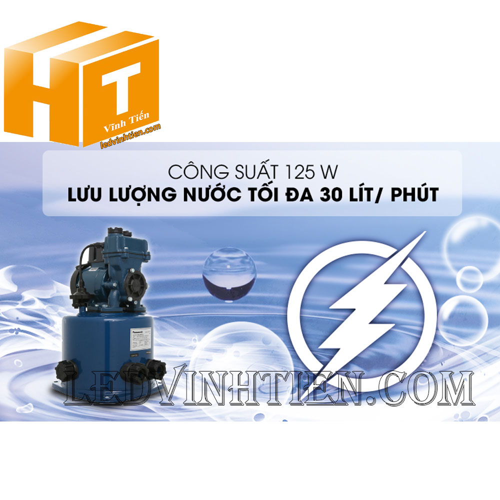 Máy bơm nước tăng áp Panasonic A-130JACK 125W loại tốt, giá rẻ, chất lượng, chính hãng