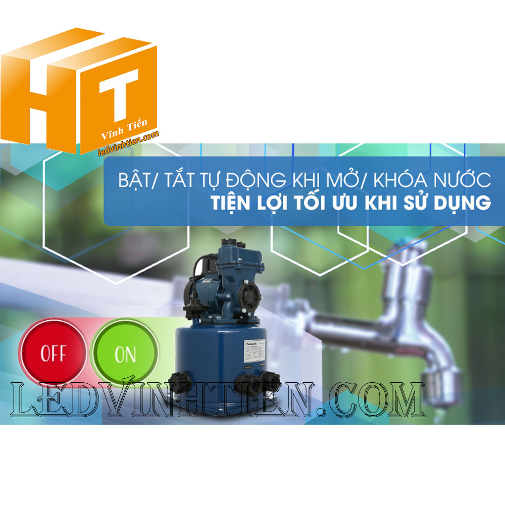 Máy bơm nước tăng áp Panasonic A-130JACK 125W loại tốt, giá rẻ, chất lượng, chính hãng