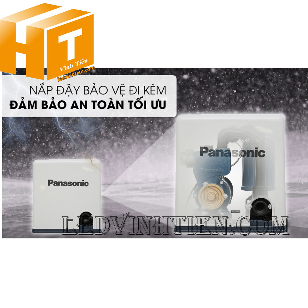 Vỏ đậy chống thấm nước, bụi bẩn và chân đế dày, phù hợp đặt ngoài trời trong thời gian dài