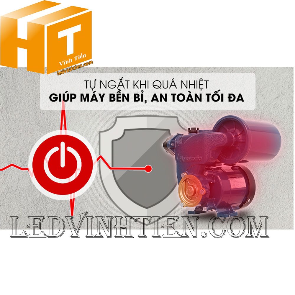 Máy bơm nước tăng áp Panasonic A-130JAK 125W loại tốt, giá rẻ, chất lượng, chính hãng
