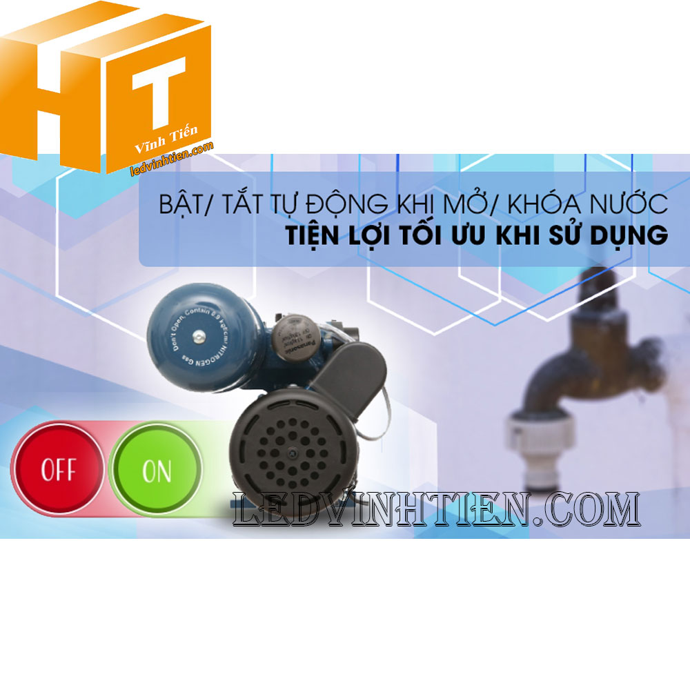 Máy bơm nước tăng áp Panasonic A-200JAK 200W loại tốt, giá rẻ, chất lượng, chính hãng