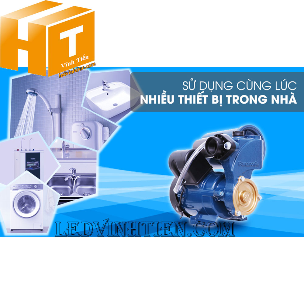 Máy bơm nước tăng áp Panasonic A-200JAK 200W loại tốt, giá rẻ, chất lượng, chính hãng