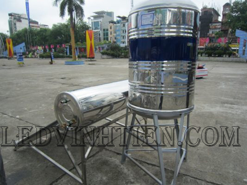 Bồn nước inox  sơn hà ngang SHN700, 700 lít loại tốt, giá rẻ, chiết khấu cao, ledvinhtien.com