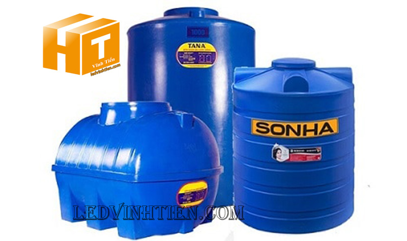 Bồn nước inox  sơn hà ngang SHN700, 700 lít loại tốt, giá rẻ, chiết khấu cao, ledvinhtien.com