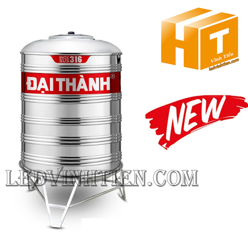 Bồn nước inox Vigo 700L đứng - SUS 316 Tân Á Đại Thành loại tốt, giá rẻ, chiết khấu cao