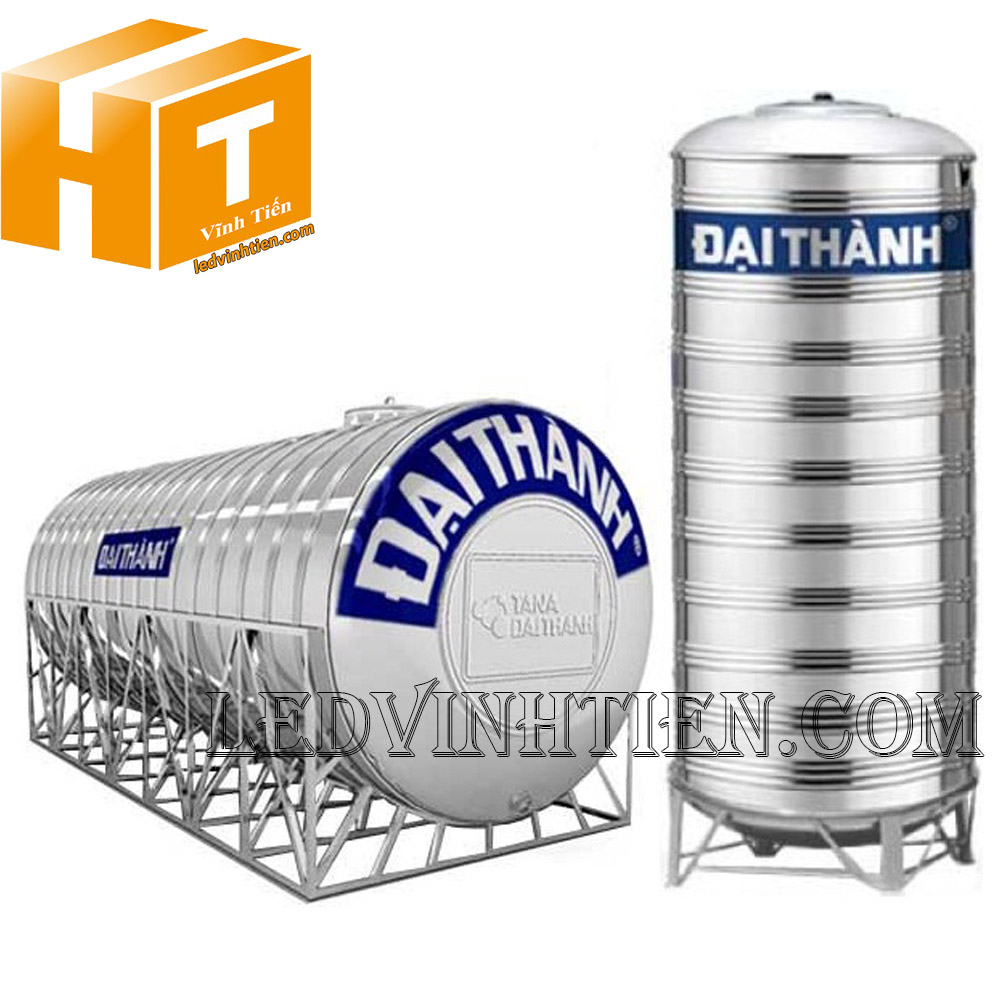 Bồn nước inox Vigo 700L đứng - SUS 316 Tân Á Đại Thành loại tốt, giá rẻ, chiết khấu cao