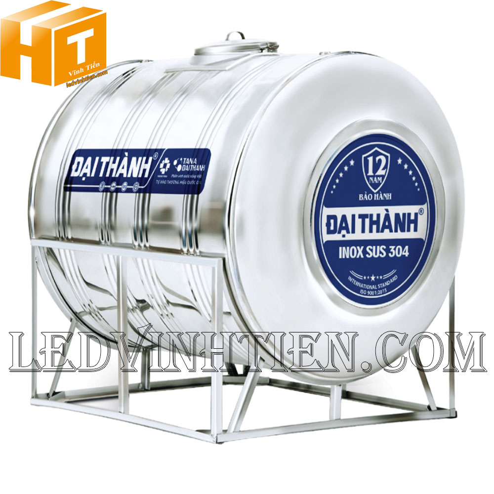 Bồn nước inox I2.500 Ngang - SUS 304 Tân Á Đại Thành loại tốt, giá rẻ, chiết khấu cao