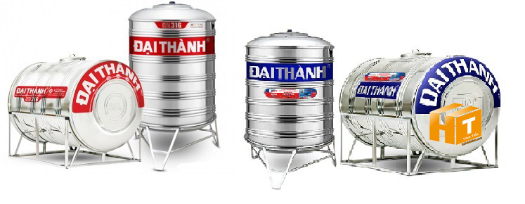 Bồn nước inox I2.500 Ngang - SUS 304 Tân Á Đại Thành loại tốt, giá rẻ, chiết khấu cao
