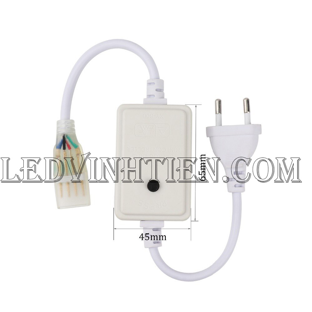 Dây nguồn led 5050 RGB 220V