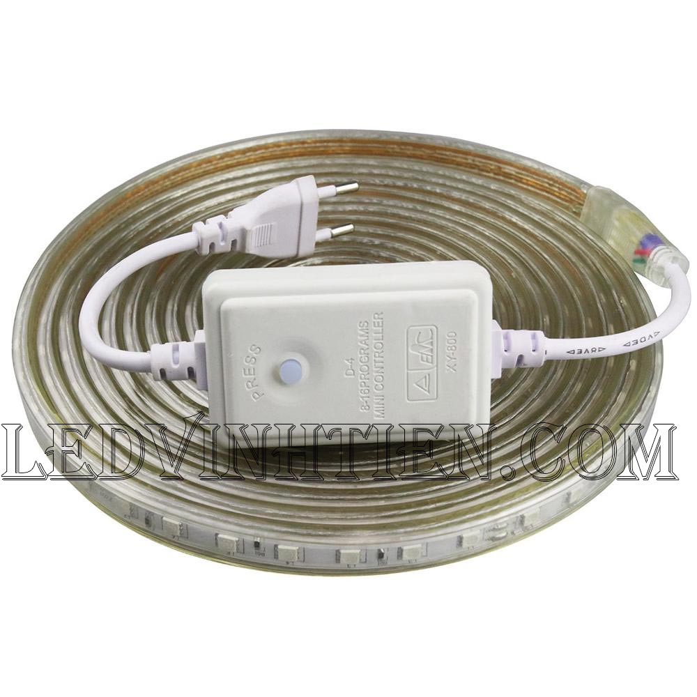 Dây nguồn led 5050 RGB 220V giá rẻ, loại tốt dùng cho chips led 5050